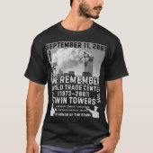 Twin Towers 9/11 T-shirt (Voorkant)