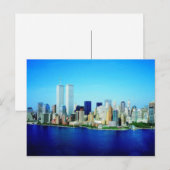 Twin Towers (aka) World Trade Center Briefkaart (Voorkant / Achterkant)