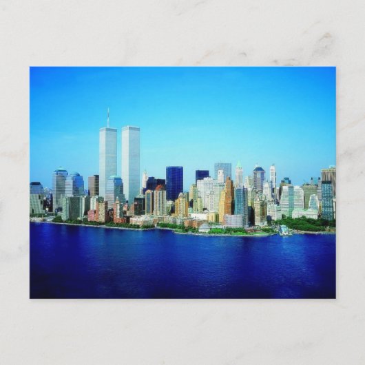Twin Towers (aka) World Trade Center Briefkaart (Voorkant)