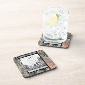 Twin Towers Bier Onderzetter (Rechterzijde)