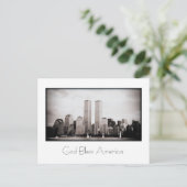 Twin Towers Briefkaart (Staand voorkant)