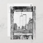 Twin Towers Briefkaart (Voorkant / Achterkant)