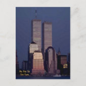 Twin Towers Briefkaart (Voorkant)