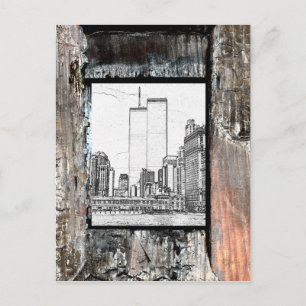 Twin Towers Briefkaart