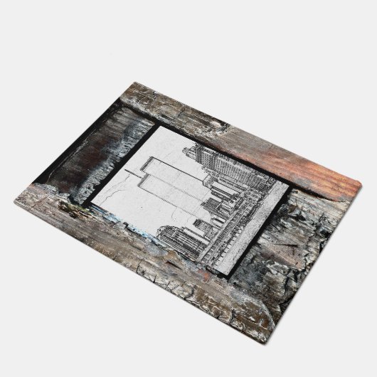 Twin Towers Deurmat (Schuin)