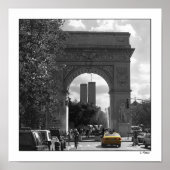 Twin Towers door Washington Square Poster (Voorkant)
