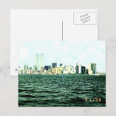 Twin Towers een jaar voor 9/11 Briefkaart (Voorkant / Achterkant)