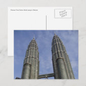 twin towers kl top briefkaart (Voorkant / Achterkant)