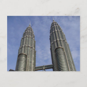 twin towers kl top briefkaart