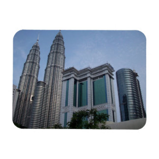 Twin towers Kuala Lumpur flexibele magneten