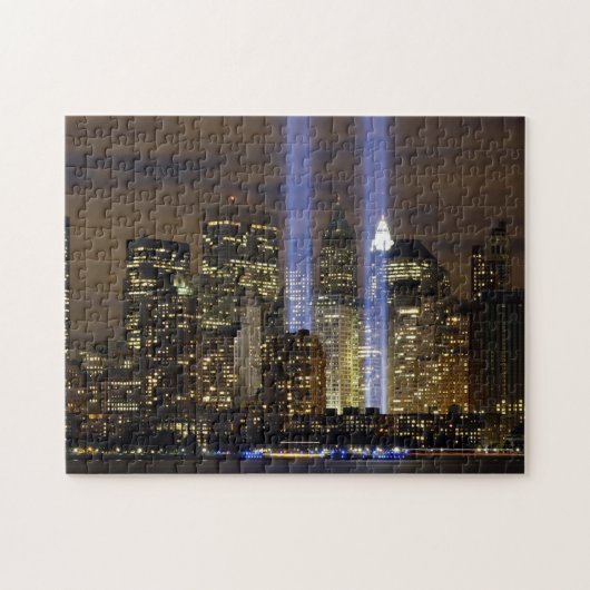 Twin Towers Memorial New York Legpuzzel (Horizontaal)