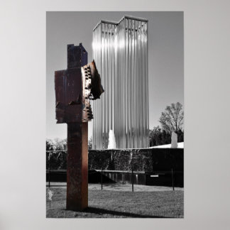 Twin Towers Memorial Poster