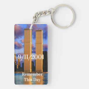 Twin Towers Memorial Sleutelhanger