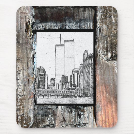 Twin Towers Muismat (Voorkant)