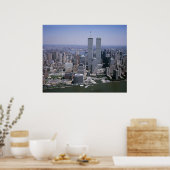 Twin Towers, New York City Poster (Keuken)