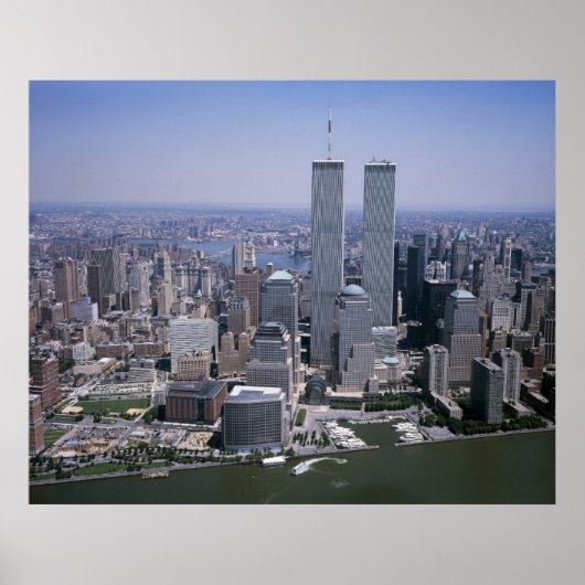 Twin Towers, New York City Poster (Voorkant)