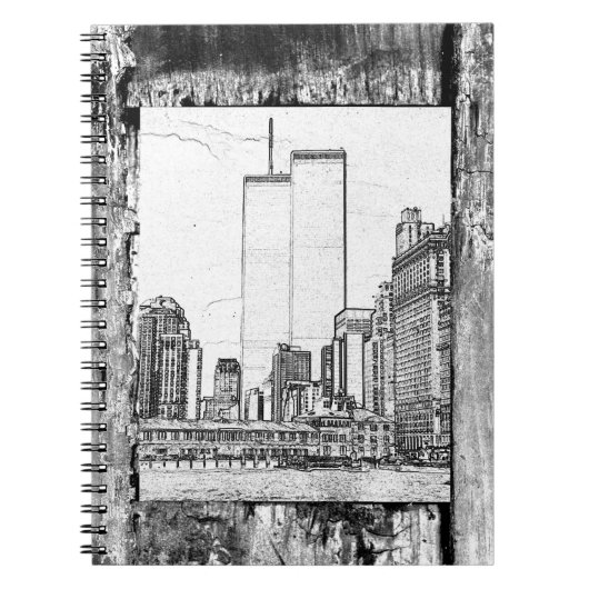 Twin Towers Notitieboek (Voorkant)