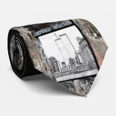 Twin Towers Stropdas (Opgerold)