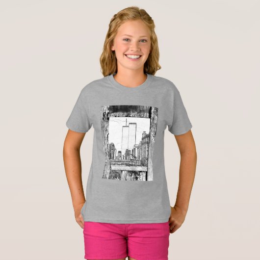 Twin Towers T-shirt (Voorkant volledig)