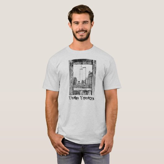 Twin Towers T-shirt (Voorkant volledig)