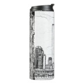 Twin Towers Thermosbeker (Gedraaid links)