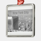 Twin towers World Trade Center NYC Metalen Ornament (Links)