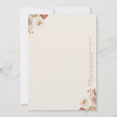 Twin Trivia Game Waterverf Boho Beer Baby shower Kaart (Achterkant)