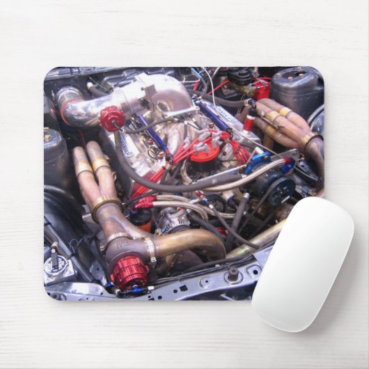 Twin Turbo Muismat (Met muis)