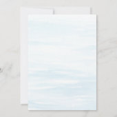 TWIN Two by Two Noah's Ark Girl Birthday Invite (Achterkant)