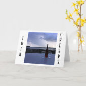 **TWIN** UW GROTE DAG IS EEN DAG VOOR "PARTIJ" KAART (Gele Bloem)