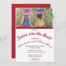 TWIN VRIENDINNEN zijn de BESTE FEESTUITNODIGING