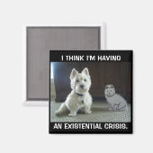 Twin Westies fotomagneet Magneet (Voorkant / Achterkant)