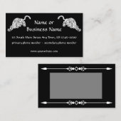 Twin White Tigers Visitekaartje (Voorkant / Achterkant)