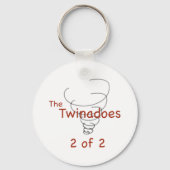 Twinado 2 van 2 sleutelhanger (Voorkant)