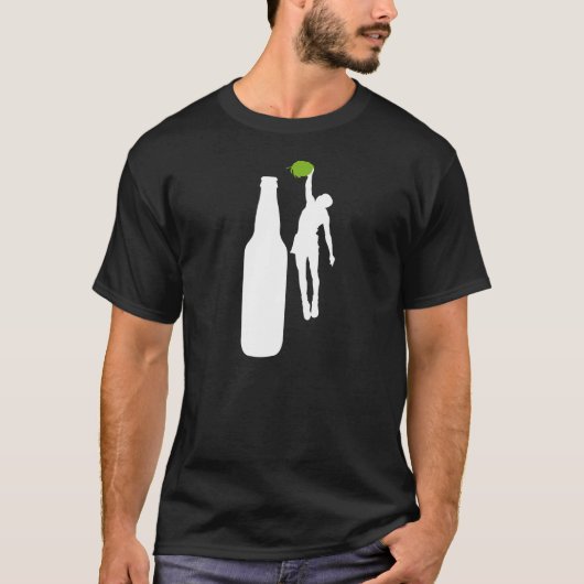 TwinBeer - De hopput (donker) T-shirt (Voorkant)