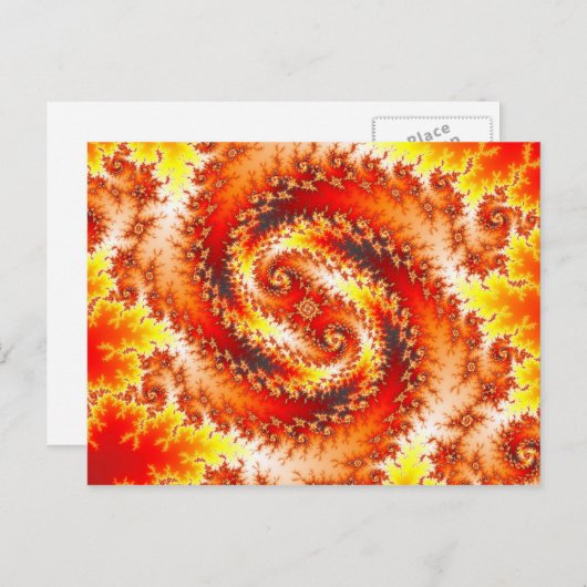 Twinblazer - Fractal Briefkaart (Voorkant / Achterkant)