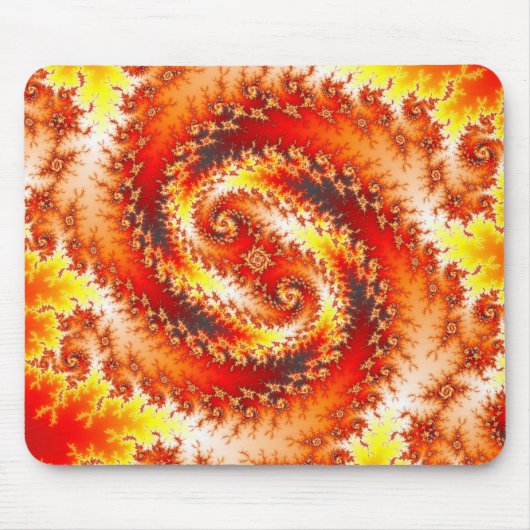 Twinblazer- Fractal Mousepad Muismat (Voorkant)