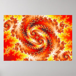 Twinblazer - Fractal Poster