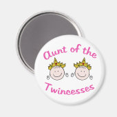 Twincess Aunt Magneet (Voorkant / Achterkant)