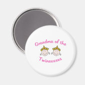 Twincess Grandma Magneet (Voorkant / Achterkant)