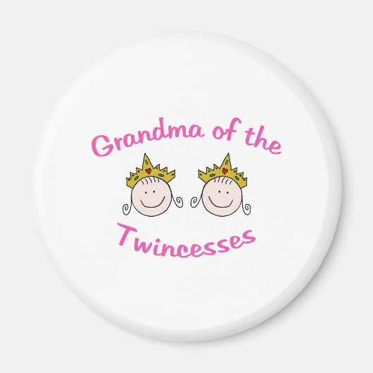 Twincess Grandma Magneet (Voorkant)