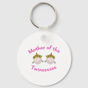 Twincess moeder sleutelhanger