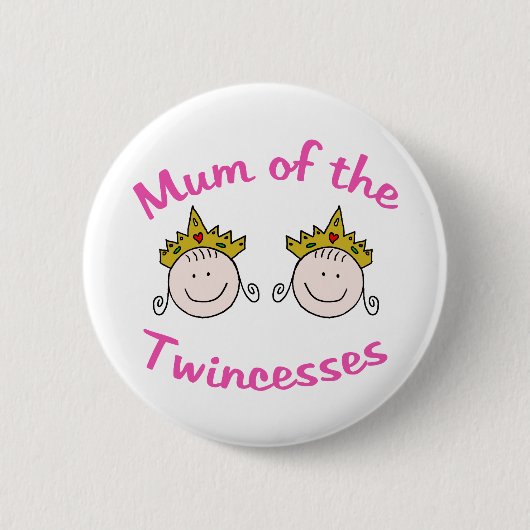 Twincess Mum Ronde Button 5,7 Cm (Voorkant)