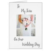 ***TWINDE LOVE*** OP UW ***WOORDDAG** (Voorkant)