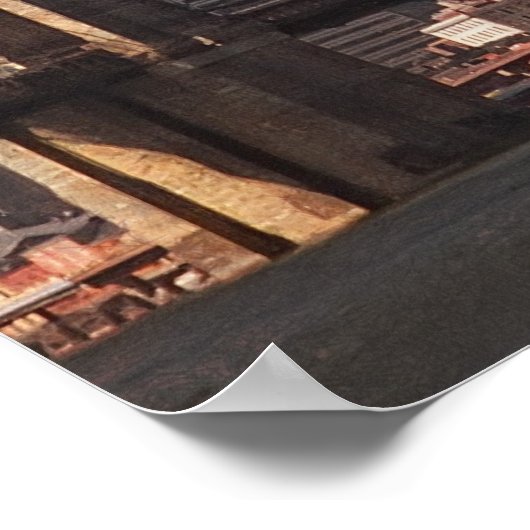 TWINDE TOWERS EN BRIDGES POSTER (Hoek)