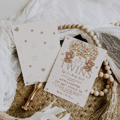 Twinden die we kunnen wachten Baby shower Kaart