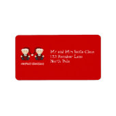 Twinden: Onze eerste  Kerstmis Etiket (Voorkant)