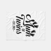 Twindenergie 2021 fleece deken (Voorkant (Horizontaal))