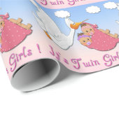 Twindenergie-Baby shower met inpakpapier (Rol Hoek)