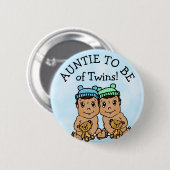 Twindenergie, Latijns Baby shower Ronde Button 5,7 Cm (Voorkant /achterkant)